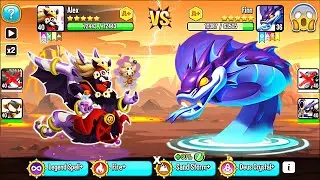 Dragon City: High Doom Priestess Dragon | NEW League Battle 400 [MAX LEVEL] 😱