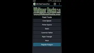 08 Regular Polygon WD Field Tools