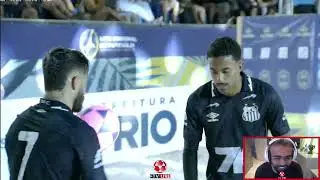 Santos x Gr&ecirc;mio - 6&ordf; Rodada Liga nacional de Futev&ocirc;lei - React FTV Ep. 880