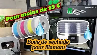 J'ai FABRIQUÉ une boîte de SÉCHAGE pour FILAMENT(moins de 15€)