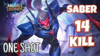Saber-14Kill-MLBB-jungel |mobile legend