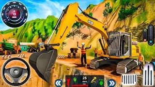 Real City Construction Jcb Simulator Game 3D - New Road Builder Truck Driver 2025 - Android Gameplay