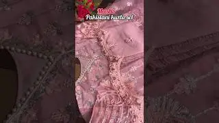 Meesho Pakistani kurta set #shorts #youtubeshorts #meeshokurtaset #pakistanikurtasets #trending