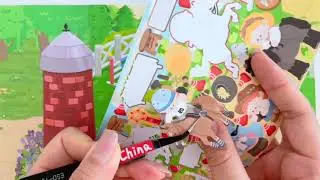 How to make a cute farm #DIYCreative #MiniatureLandscape