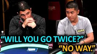 Can This 5-Bet Bluff Shove Against Andy End Well for him? @HustlerCasinoLive