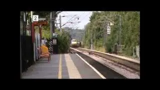 Fast Trains At Sandal And Agbrigg 10/08/12