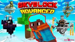 New Minecraft SkyBlock Map! | A New Tree Island! Ep. 1 | SkyBlock Advanced! by Razzleberries!