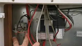 Dometic gas fridge not lighting / gas ignition fault fix Bailey Unicorn IV