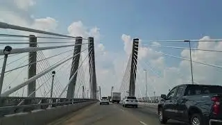 Driving From New York To New Jersey Via Verrazano Bridge and Goethals Bridge