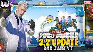 PUBG MOBILE 3.2 UPDATE😨 ZAIB IS LIVE #shortsfeed #shortlivestream #gameloopsettings