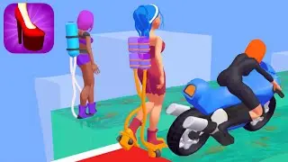 Shoe Race 👸👠 NEW BIG UPDATE!! All Levels - iOS / Android Mobile Gameplay