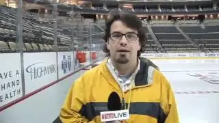 First game at Consol Energy Center