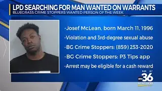 LPD searching for man wanted on multiple warrants