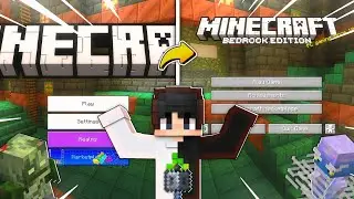 🤯I Change MCPE In Java Edition In Minecraft 1.21 || Minecraft pe 1.21
