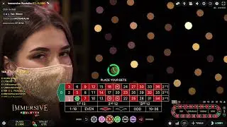 Immersive Roulette VS &pound;100 - Nice Win