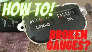 Easy Fix for International Harvester Gauges Not Working   How To
