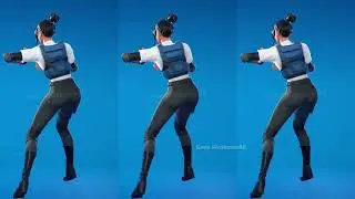 Fortnite Whiplash Emote With O.X.R. Agent Shay Skin Thicc 🍑😍😂