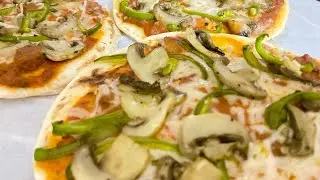 2 kinds of Vegan Pizza ongoing