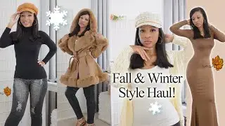 Fall/Winter Style Haul! Hats Included! 🍂❄️ | Amazon Fashion Finds!
