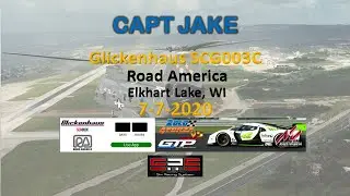 Race 6 CAPT JAKE racing Glickenhaus SCG003C at Road America, Elkhart Lake, WI