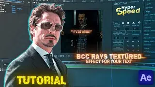 Текстурированный эффект Bcc-лучей | Ar Editz | УЧЕБНОЕ ПОСОБИЕ AFTER EFFECTS