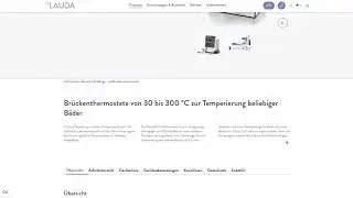 Digital Platform for Leader in Temperature Control | LAUDA DR. R. WOBSER GMBH & CO. KG