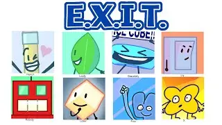 E.X.I.T Intro (Community/BFDI Parody)