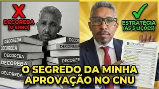 Como fui Aprovado e Convocado no CNU 2024: 5 Li&ccedil;&otilde;es que mudaram meu jogo