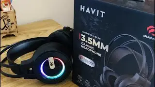 Unboxing havit h2040d wired gaming headphone