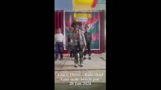 Goa Wale Beach Fancy Dress Magic 🌴 | Fun & Enjoy with Cute Speech by Om Naharia
