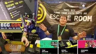 Escapely: Makes Your City an Escape Room | Interview | BGG Con 23
