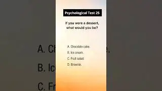 Psychological Test  25 #psychology #psychologicaltest #shorts #fyp