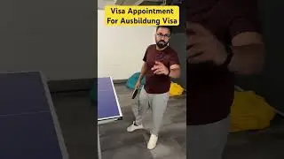 Appointment for German Visa based on Ausbildung! #ausbildung2023 #germancitizenship