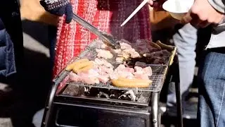 Halal BBQ Event in Beppu, Japan
