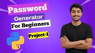 Python Project 🔥 Build a Random Password Generator Step-by-Step #coding  #programming #trending 