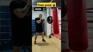 Power punch. Power punch training. Boxing training. Street fight. Boxing motivation.