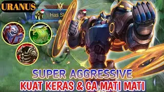 MAIN URANUS OFFLINE!! TANKER TERKUAT COCOK BUAT OFFLINE, BIKIN MUSUH KESAL?? - MOBILE LEGENDS