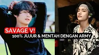 SAVAGE V BTS! SAAT KIM TAEHYUNG JUJUR & MENTAH DENGAN ARMY
