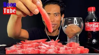 ASMR Drinking Coca cola -Two type Watermelon ice soft Crunchy | EP.488 I BoonTube