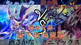 【＃遊戯王】罪なき杯最下位決定戦 シャーク VS 騎士皇レッドデーモン