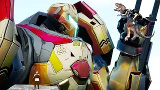 Pacific Rim JAEGER TAMING In Ark Goes TERRIBLY WRONG - (4) Ark Survival Evolved Modded