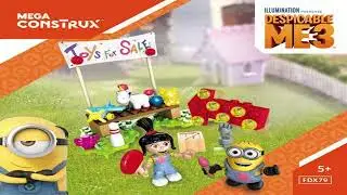 Mega Bloks Instructions | Minions | Despicable Me | FDX79 | Agnes&rsquo; Toy Sale