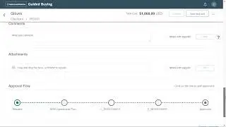 Creating non-catalog requisitions for materials and services