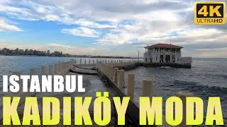 4K ISTANBUL WALK 🇹🇷 KADIK&Ouml;Y MODA TURKEY 4K
