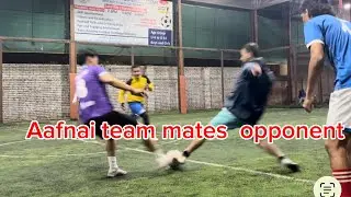 GAME HALF MAI XODNU PARYO KNA HOLA K VAYO  FULL TIME KHELNA PAYENA FUTSAL MA @10aalig @BycMaintain 