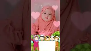 doa harian anak lucu . cute baby #templatecapcut #capcutanak #doahariananak