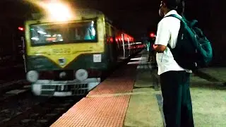 Bandel-Howrah Staff special train || old green emu train during unlock stage