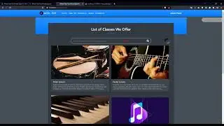 Music Class Enrollment System in PHP DEMO