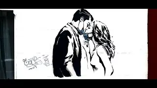 Glasgow Lockdown Video - original music Acoustic Butterfly street art Rebel Bear Scotland end Racism