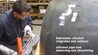 Industore Schuren en Slijpen: GRIT GHB 15-50 bandschuurmachine / bandslijpmachine - Pijpbewerken